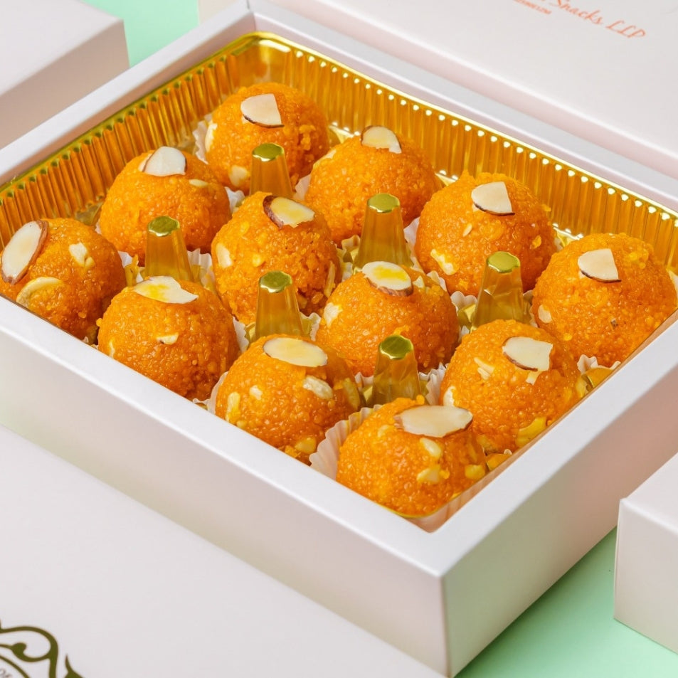 Dryfruit Motichur Ladoo