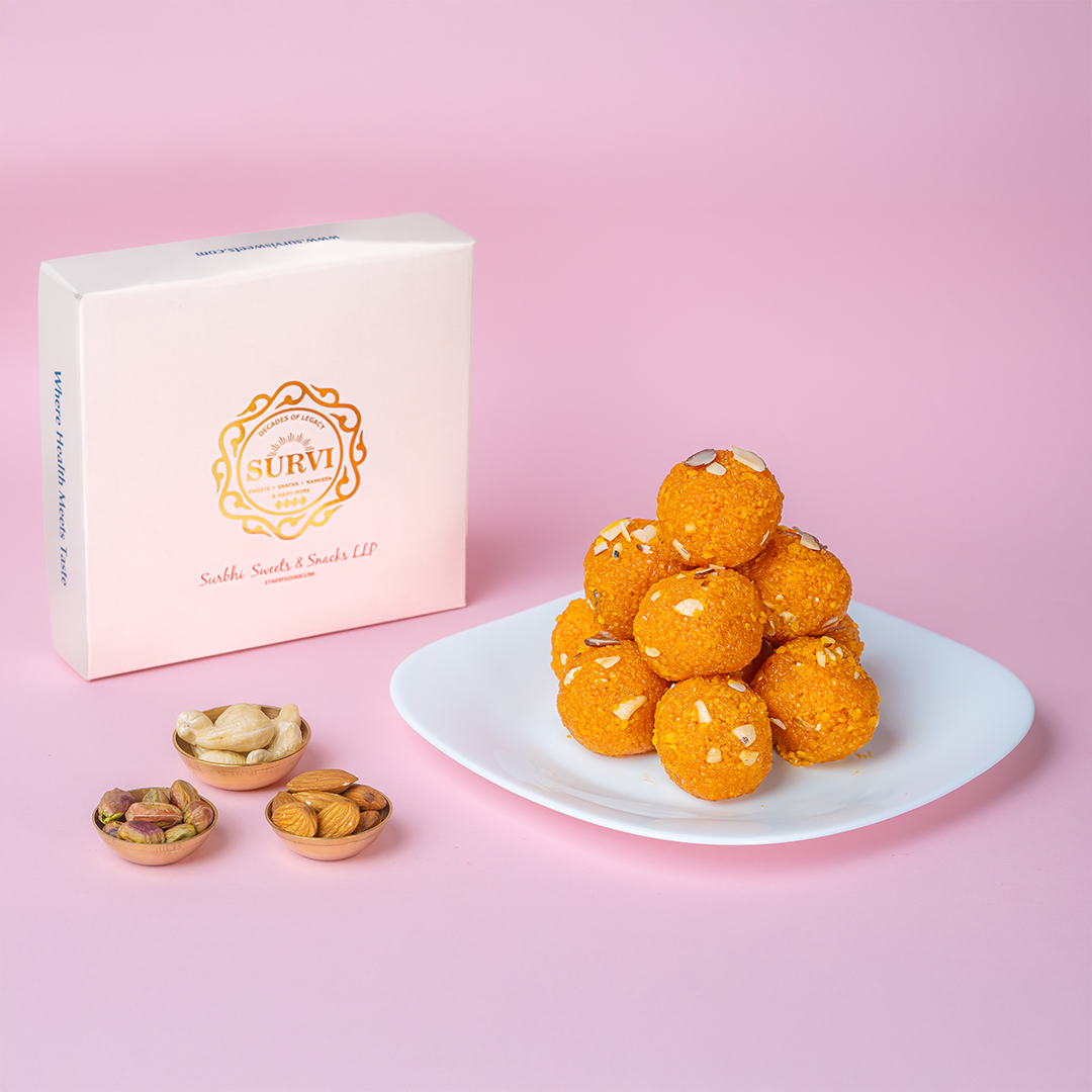 Desi Ghee Motichur Ladoo