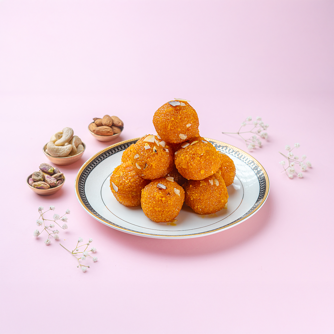 Desi Ghee Motichur Ladoo