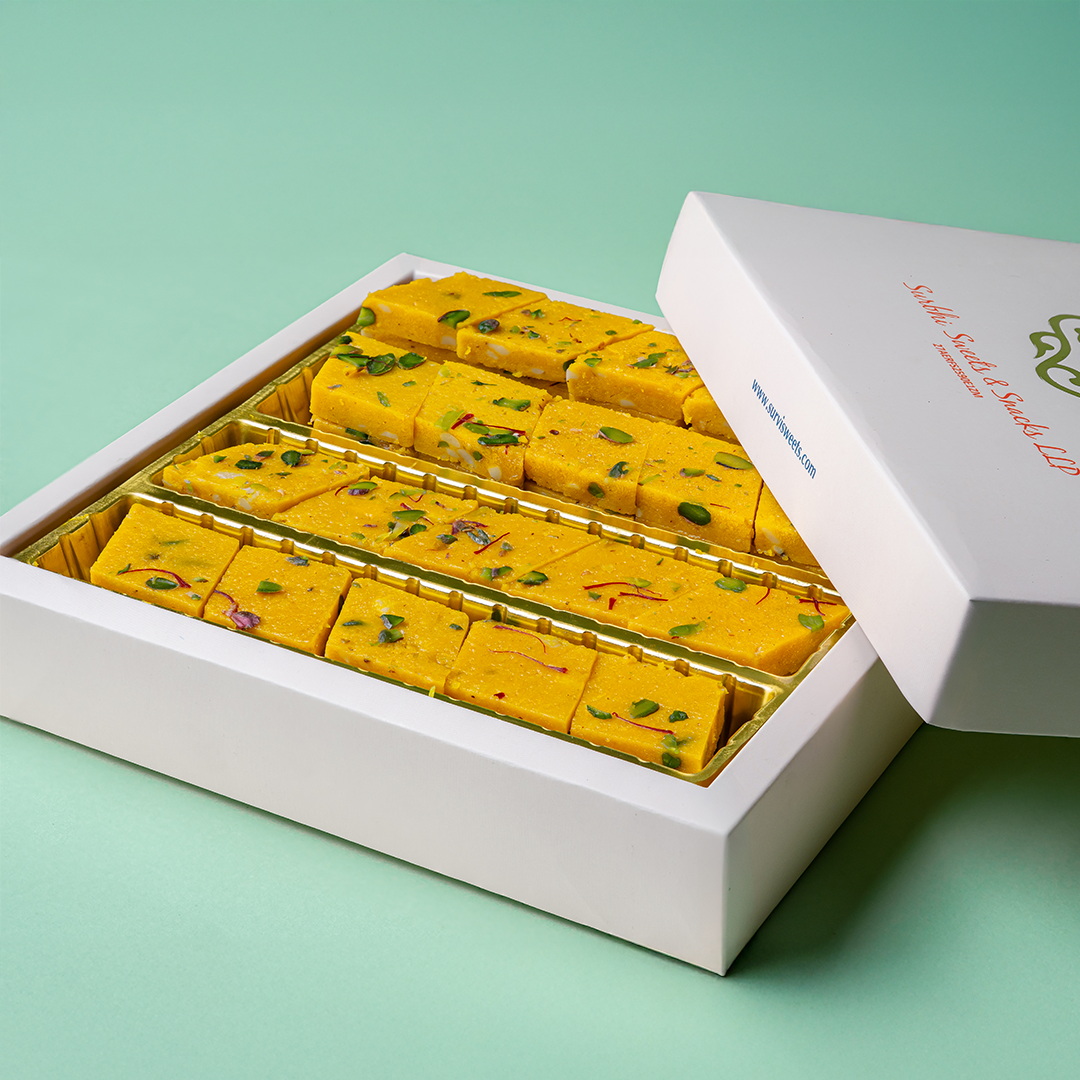 Kesar Kaju Katli